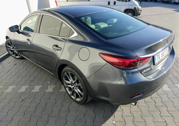 Mazda 6 cena 59800 przebieg: 138000, rok produkcji 2015 z Szamocin małe 46